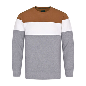 Sudadera Extra Grande, Lisa, Transpirable, para Hombre, al por Mayor, Sudadera Básica con Cuello Redondo, Personalizable, Mezcla de Algodón - Product Image 1