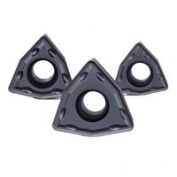 Meilleur prix 2026 OEM Plaquette de fraisage en carbure pur pour CNC avec revêtement en nitrure de titane et d'aluminium Dureté 90-95 HRC