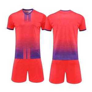 Transpirable Hombres Deportes Fútbol Jersey Uniformes de fútbol Conjuntos Ropa de fútbol Jersey Set Kits de fútbol Conjunto completo - Product Image 1