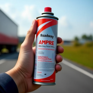 Roadway Products Traffic <b>Paint</b> Floor <b>Marking</b> <b>Spray</b> 500ml Grey AMPERE - Product Image 3
