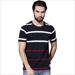 เสื้อยืดแฟชั่นคอกลมสำหรับใส่ในสตรีทเสื้อแฟชั่นโลโก้ OEM - Product Image 3