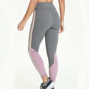 Leggings de vêtements de sport taille haute pour femmes impression personnalisée grande taille coton/fibre de bambou sans couture du Pakistan-Vente en gros - Product Image 3