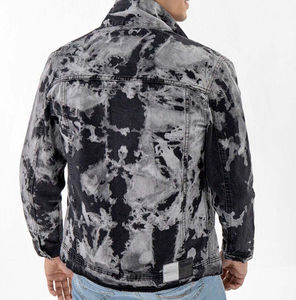 Veste en jean décontractée coupe-vent écologique haute performance pour hommes Saison d'hiver Designs personnalisés Vente chaude - Product Image 5