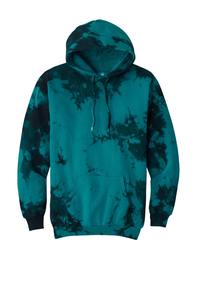 OEM Custom Wholesale Oversized Tie Dye Pullover <b>Fleece</b> Hoodie for <b>Men</b> hooded warm tie dye sweatshirt green and <b>black</b> - Product Image 5