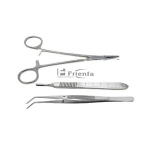 Kits de pansements chirurgicaux manuels en acier inoxydable pour chirurgie médicale, instruments chirurgicaux réutilisables de haute qualité, certifiés CE - Product Image 5