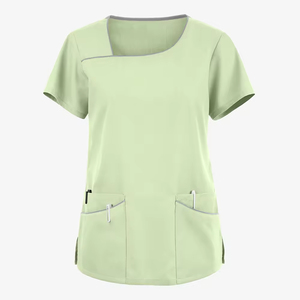 Vêtements d'infirmière en gros, ensembles d'uniformes, vêtements d'hôpital - Chemise en tissu tissé et vêtements de médecin. - Product Image 6