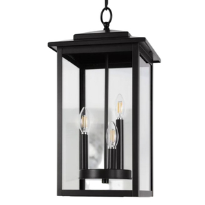 Luces de linterna negras de hierro de Metal de alta calidad, diseño moderno cuadrado/ovalado, uso en interiores y exteriores, accesorios decorativos antiguos fáciles - Product Image 6