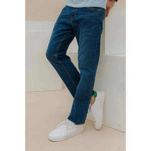 กางเกงยีนส์เดนิมผู้ชายขายส่ง รับทำโลโก้ โรงงานผลิตเอง - Product Image 2