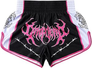 Polyester Sublimation imprimé Kick Boxing pantalon hommes femme Muay Thai court personnalisé Mma Shorts pour la vente en gros - Product Image 2