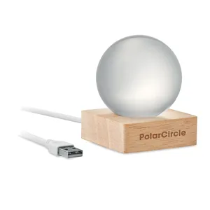Personalized <b>LED</b> Glass <b>Ball</b> Light Flameless & <b>LED</b> Candles Unique Gadgets - Product Image 4