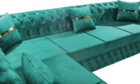 Sofá cama funcional para sala de estar Cómoda pieza convertible