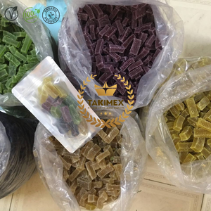 Gomitas de musgo marino de frutas tropicales, secas, sazonadas, hechas a mano en Vietnam, 6 sabores, embalaje personalizable, Dulces naturales salvajes artesanales - Product Image 1