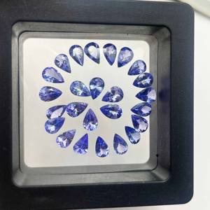 Natural Tanzanite Pear Cut Loose Gemstone Lot 3 CT Tanzanite Faceted New Gemstone for Jewelry <b>Crafts</b> Tanzanite Stunning Gemstone - Product Image 3