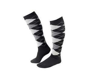 Chaussettes d'équitation Chaussettes imprimées de créateur Chaussettes d'équitation imprimées personnalisées en gros Bottes longues d'impression de mode Chaussettes d'équitation avec logo personnalisé - Product Image 1
