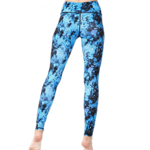 Sublimación personalizada Cintura media Ladies Yoga Mejor logotipo personalizado Impreso Transpirable Legging Patrón sólido OEM disponible - Product Image 6