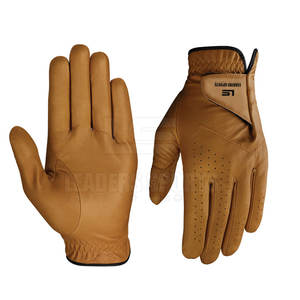 Gants de Golf réglables faits sur mesure, gants de Golf en cuir de qualité supérieure fabriqués au Pakistan - Product Image 1