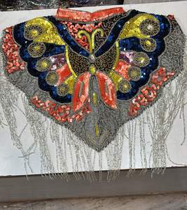 2026 Women's Fashion Handmade Beaded <b>Cape</b> High Quality 100% Cotton Wholesale Price for Export - Product Image 5