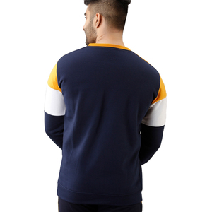 Sweat-shirts pour hommes à manches longues et col rond, imprimés en sérigraphie, brodés, unis, hiver, logo personnalisé, 100% coton, molleton respirant - Product Image 5