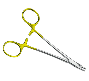 BAUMGARTNER DUROGRIP meilleure qualité manuel 145 mm 5.34 \ "porte-aiguille droit pince de salle de chirurgie - Product Image 2