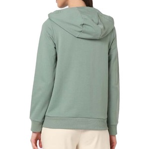 Women's Autumn Winter <b>100</b>% Cotton Fleece Custom Printed Logo Hooded Design Front Screen Printing Hoodies - Product Image 3
