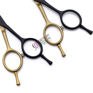 Tijeras Profesionales de Acero Inoxidable con Recubrimiento en Polvo de Dos Colores, Logotipo Personalizado, Herramienta de Corte para Peluquería y Salón de Belleza - Product Image 6