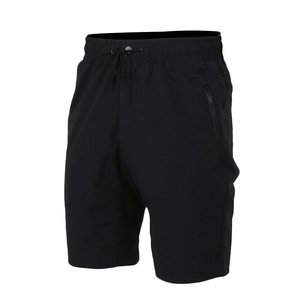 Pantalones Cortos Bermuda para Hombre, Color Azul Sólido, Cintura Elástica, Tejido de Punto Informal, Largo Medio, con Bolsillos, Estilo de Secado Rápido - Product Image 5