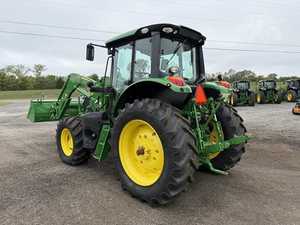 Tractor de rueda diésel 2023 Johnn Deere 6130M 4WD, Mini Tractor de jardín, potencia nominal de 120hp, núcleo de caja de cambios de bomba de motor 4x4 - Product Image 4