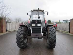 Tracteur agricole Massey Ferguson 399 4WD 90hp haute précision en stock avec composants de base boîte de vitesses et pompe - Product Image 5