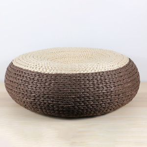 Taburetes de silla de jacinto de agua de lujo, taburete redondo otomano, precio barato, hecho en Vietnam - Product Image 6