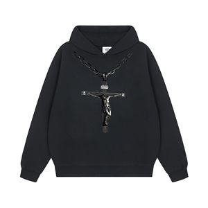 Sudadera de felpa francesa en blanco personalizada sin cordón, sudadera con hombros caídos, sudaderas con capucha con estampado de soplo de peso pesado de 420gsm de alta calidad - Product Image 4