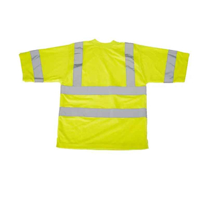 Chemise de sécurité résistante au feu de haute qualité vêtements de travail chemise réfléchissante haute visibilité uniforme de Construction personnalisé t-shirt de sécurité hommes - Product Image 2