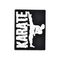 Ensemble de breloques pour chaussures de karaté en PVC, décorations d'arts martiaux pour sabots et chaussures à trous, pendentif sportif stylé, cadeau pour les amateurs de karaté et les fêtes