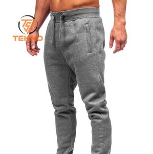 Hombres activos hombres fitness joggers pantalones de chándal de secado rápido transpirable hombres algodón estilo chándal Jogger's cremalleras bolsillos - Product Image 2