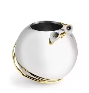 Vase à fleurs en métal décoratif pour la maison de qualité supérieure - Product Image 2