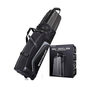 Sac de voyage de golf pour les compagnies aériennes - Sacs de golf de voyage rigides 2-en-1 originaux - Product Image 2