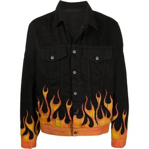 Blouson en jean polaire pour homme, style unique et tendance, doublure en coton et polyester écologique, idéal pour l'hiver, modèle Trucker haut de gamme - Product Image 6