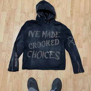 Sudadera con Capucha para Hombre, Estilo Urbano Informal de Verano, Sudadera con Estampado Gráfico, Chaqueta Roja y Negra, Sudadera Moderna OEM - Product Image 1