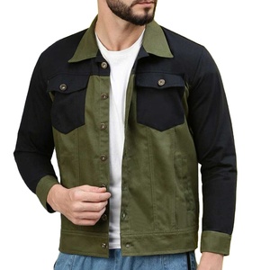 Nueva chaqueta vaquera para hombre cosida a mano, antiarrugas, transpirable, de alta calidad, a precio de mayorista. - Product Image 1