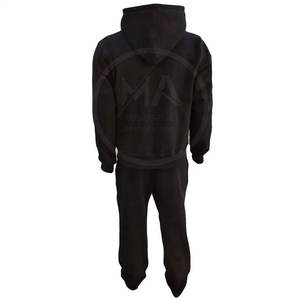 Nuevo conjunto de chándal deportivo de invierno de talla grande para hombre, ropa deportiva de algodón 100% personalizable, transpirable, de secado rápido, más vendido - Product Image 2