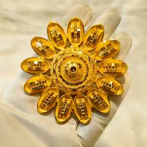 ชุดเครื่องประดับทองแดงสำหรับผู้หญิงชาวแอฟริกัน แบรนด์ HABITU ENTERPRISES ประกอบด้วยกำไลข้อมือ/แหวน พร้อมชิ้นส่วนชุบทอง จากมณฑลมหาราษฏระ - Product Image 2