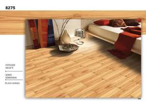 Azulejos de tablones de porcelana de estilo madera antideslizantes y fáciles de mantener de 200x1000mm para dormitorio, sala de estar, suelo de Hotel, tipo azulejo de acento - Product Image 5