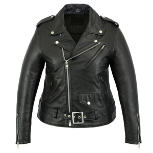 Custom Made Women <b>Leather</b> Jackets Winter Solid Canvas Breathable High Quality Custom Logo Knitted OEM/ODM Private Label - Product Image 2
