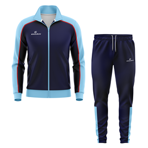 Ensemble de survêtement sport slim fit pour homme, personnalisé, en gros, avec fermeture éclair, séchage rapide, nouveau modèle 2025, brodé, sweat à capuche en polaire - Product Image 2