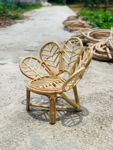 Silla de mimbre para exteriores duradera, asiento de mimbre natural hecho a mano para patio, balcón, piscina o jardín, elegante y resistente a la intemperie - Product Image 6