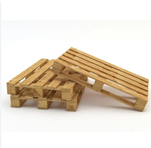 Palettes en bois européennes professionnelles 1200x800mm, palettes industrielles pour le stockage en entrepôt, l'exportation et la manutention de marchandises - Product Image 1