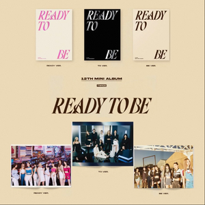 Paquete Limitado de CD de KPOP, JYP Ent Sellado [LISTO PARA SER] TWICE 12º Mini Álbum, 5 Fototarjetas, Photobook de 64 Páginas, Póster Plegable - Product Image 1