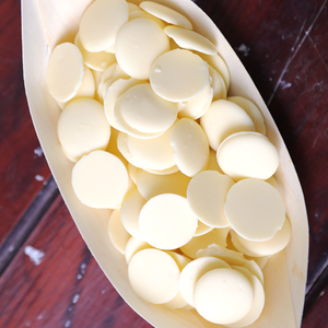 Chocolate Blanco Puro Queenam de Primera Calidad, Listo para Enviar, OEM/ODM, HALAL, Yogur Sólido de Alta Calidad, Botón de 150G, Dulces - Product Image 4