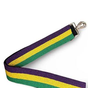 Sangle élégante à perles pour femmes, accessoire de mode de luxe fait à la main avec broderie de perles détaillée, sangle durable pour sac - Product Image 5