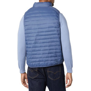 Chaleco Acolchado de Invierno para Hombre con Logotipo Personalizado, Cuello Alto y Logotipo Frontal, Servicio OEM - Product Image 4