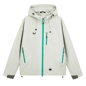 Wholesale Hooded Design <b>Women</b> Jacket Winter Zipper Softshell Jacket Quick Dry Waterproof Snow Jacket Manufacturer - Product Image 6